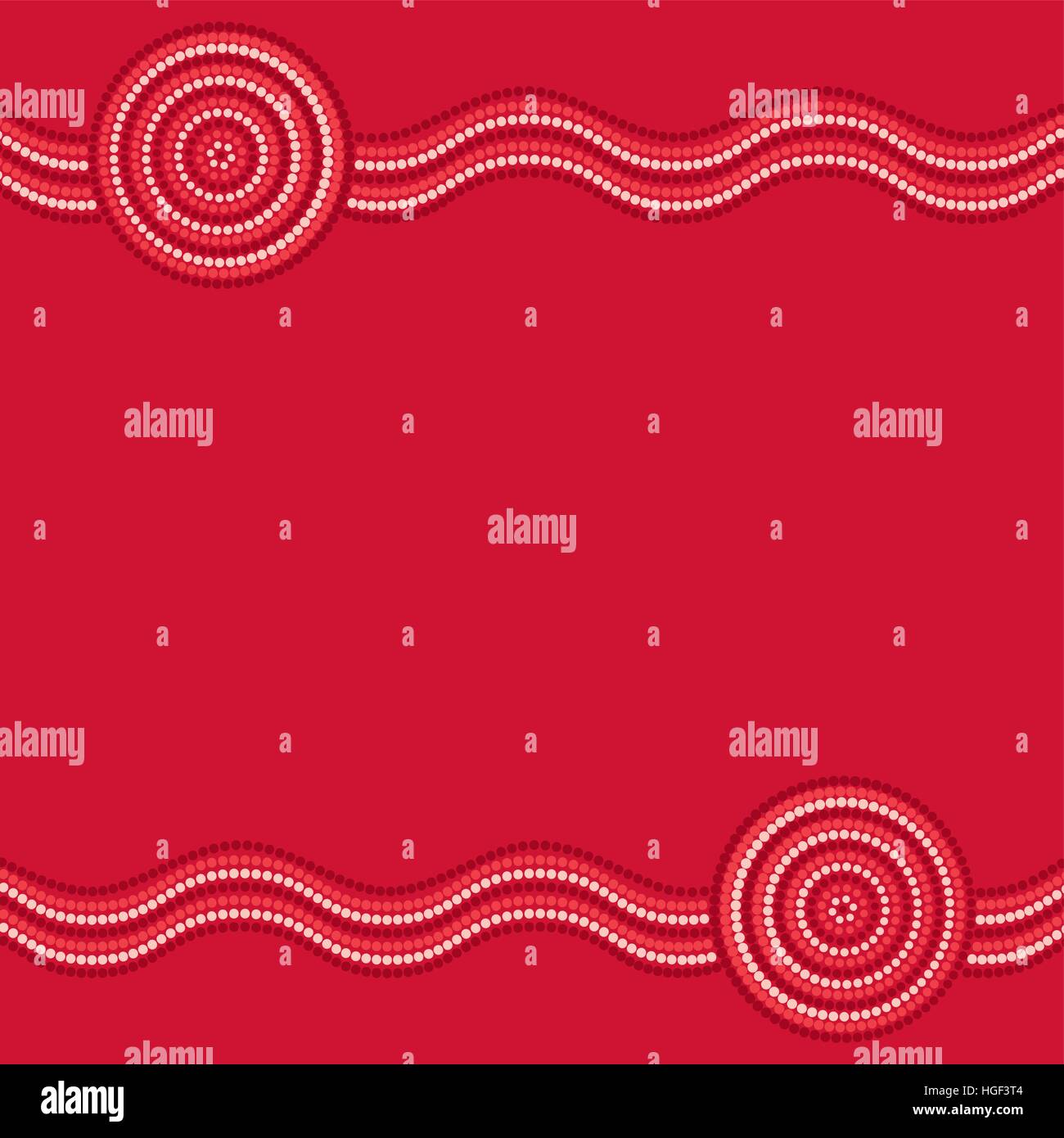 Australian Aboriginal art background in vector format Stock Vector ...