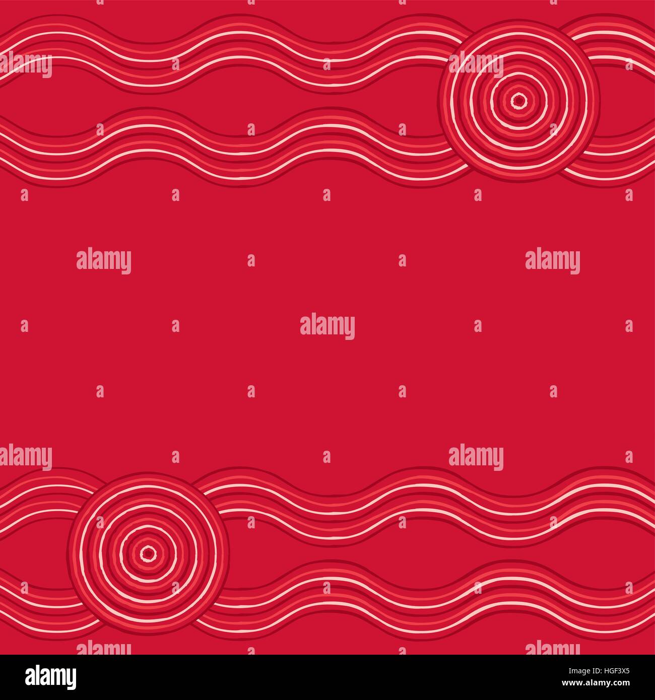 Australian Aboriginal art background in vector format Stock Vector ...