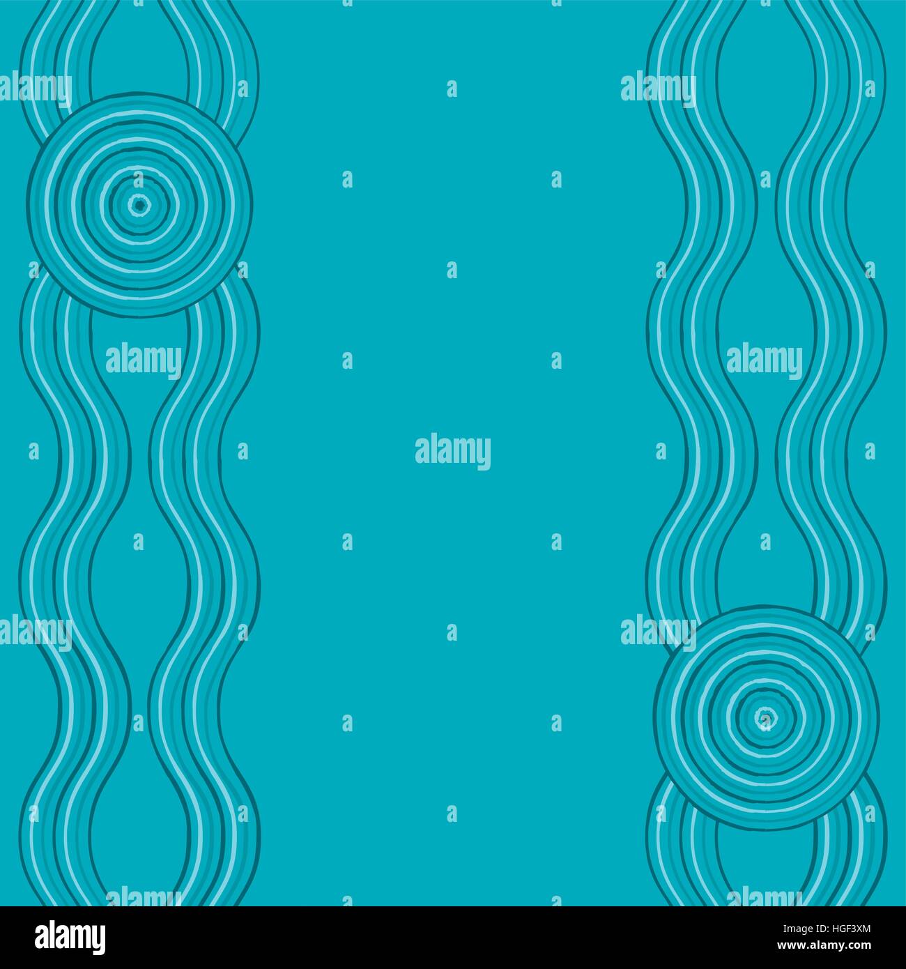 Australian Aboriginal art background in vector format Stock Vector ...