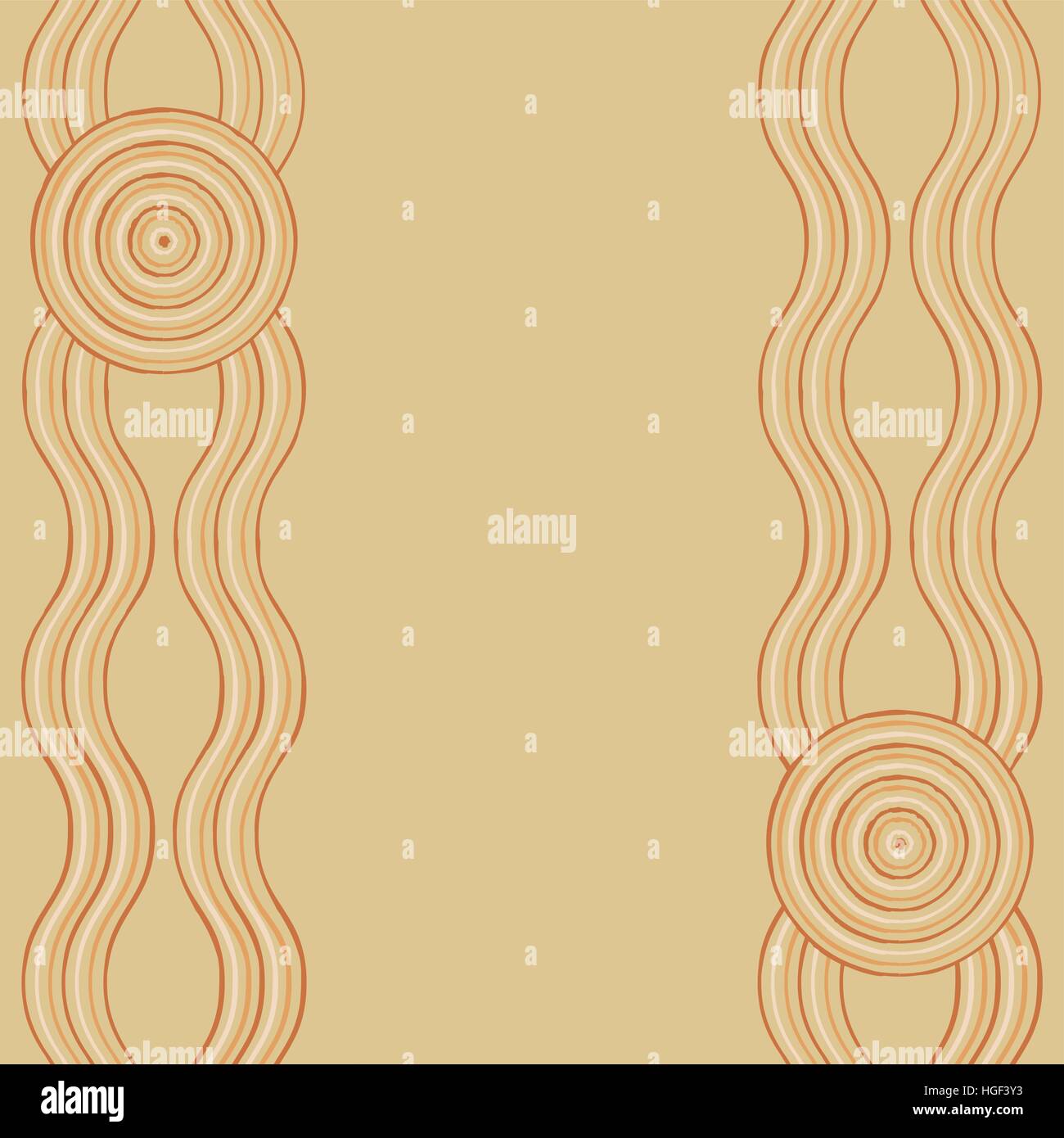 Australian Aboriginal art background in vector format Stock Vector ...