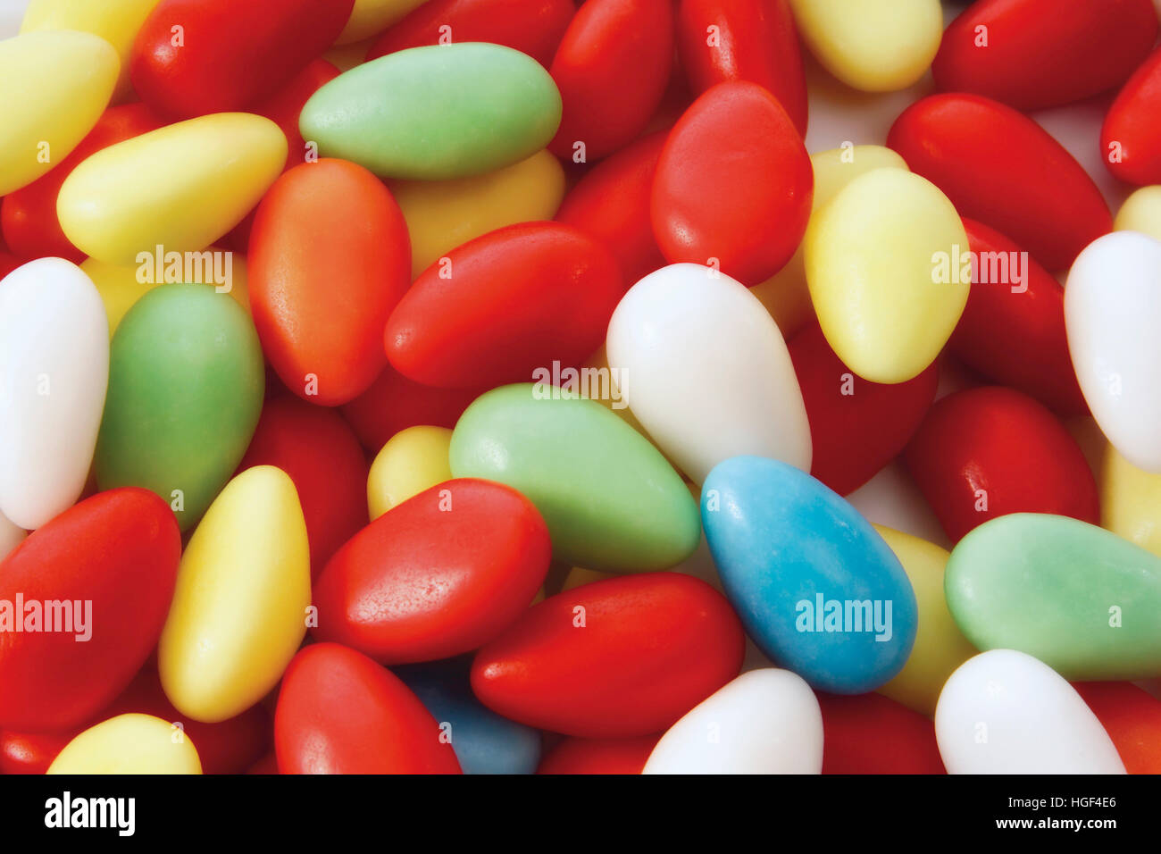 Colourful meringue eggs Stock Photo Alamy