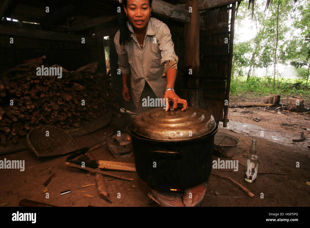 Rice with banana hi-res stock photography and images - Alamy