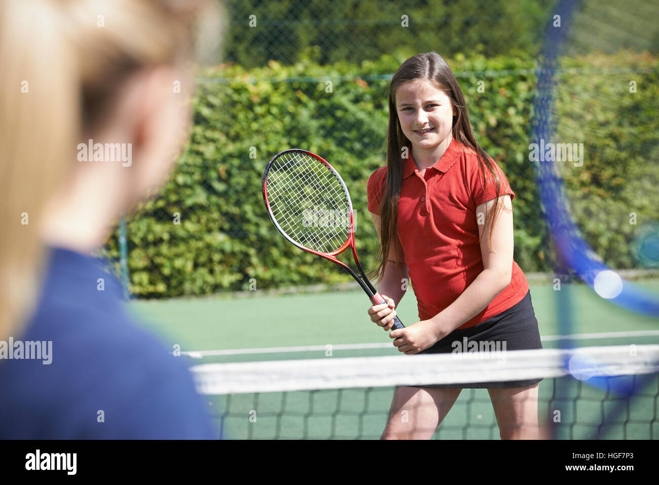 Children tennis lesson hi-res stock photography and images - Alamy
