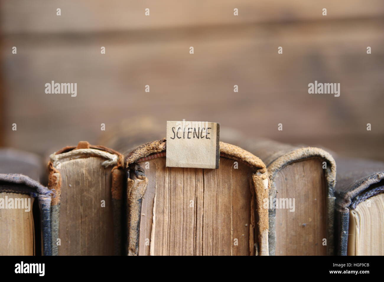science idea, soft focus, toned Stock Photo