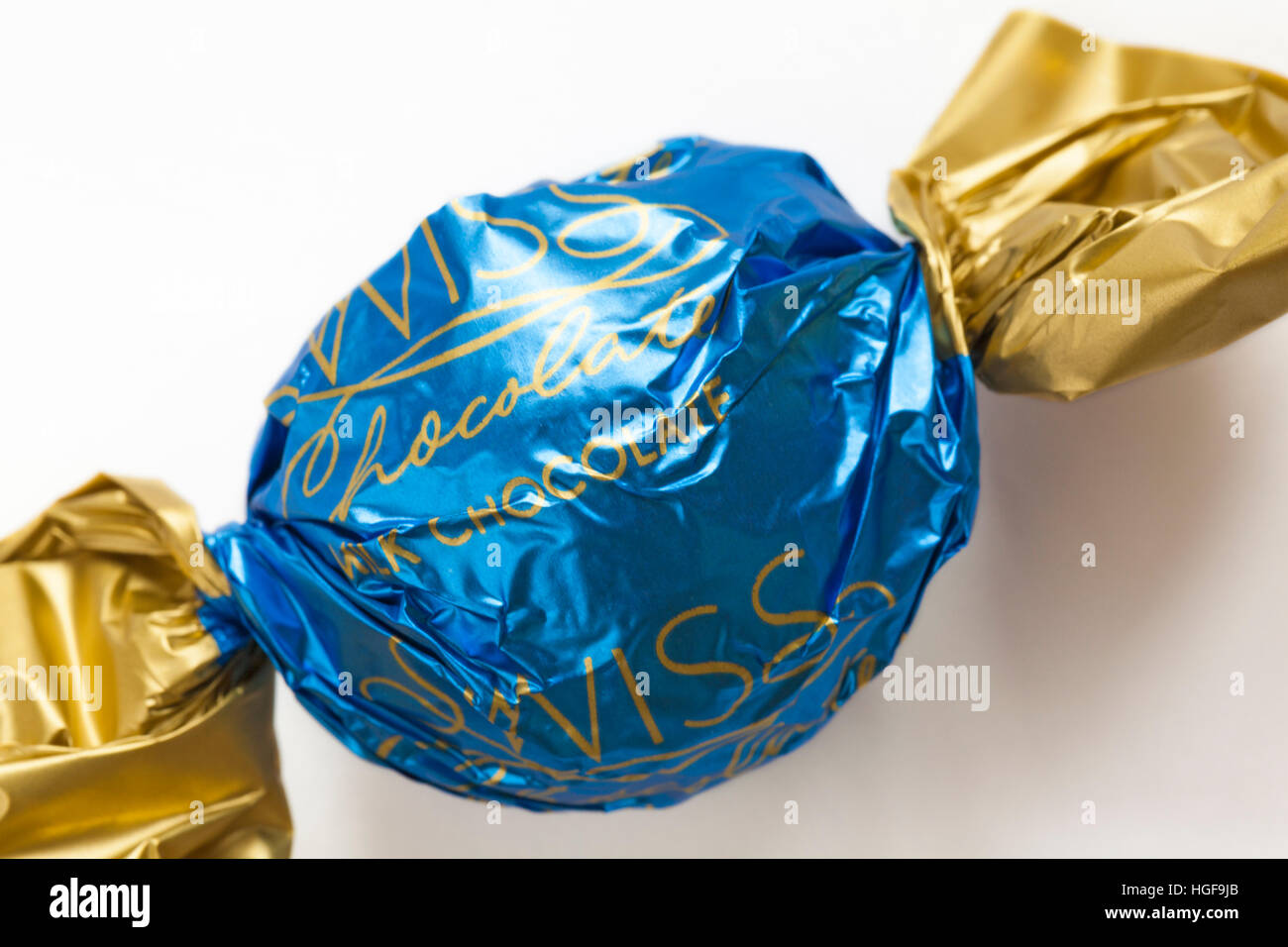 Chocolate Truffles Gold Wrapper