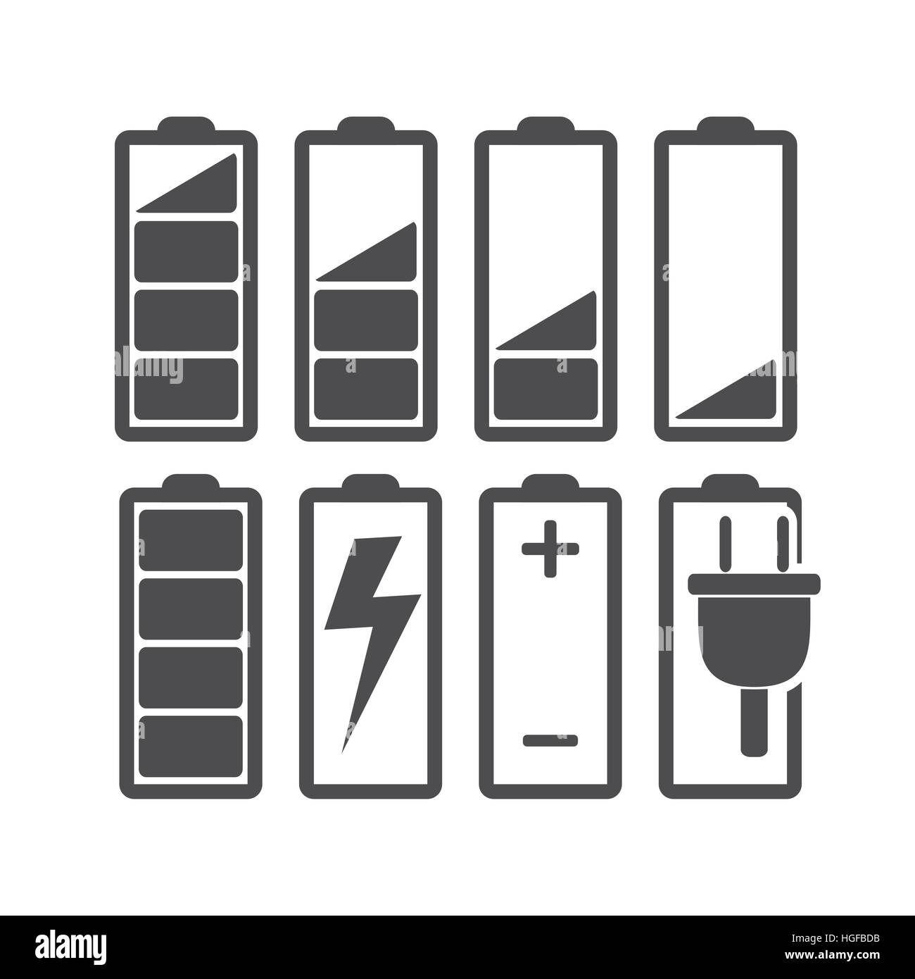 Level indicators Stock Vector Images - Alamy