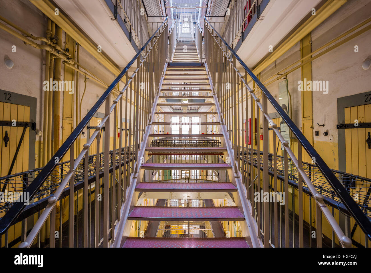 Bautzen prison in Saxony Stock Photo