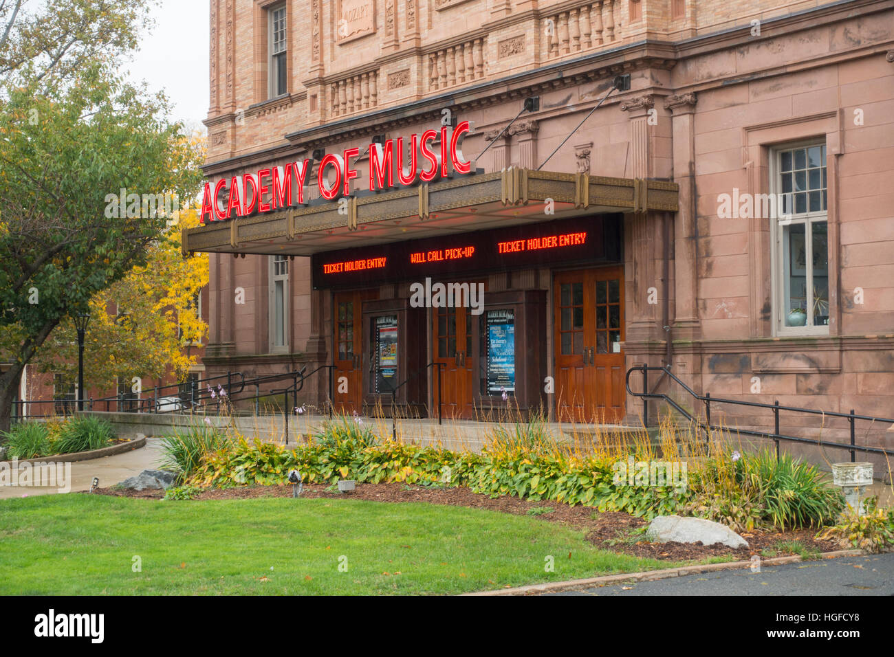 Academy of Music Northampton MA Stock Photo Alamy