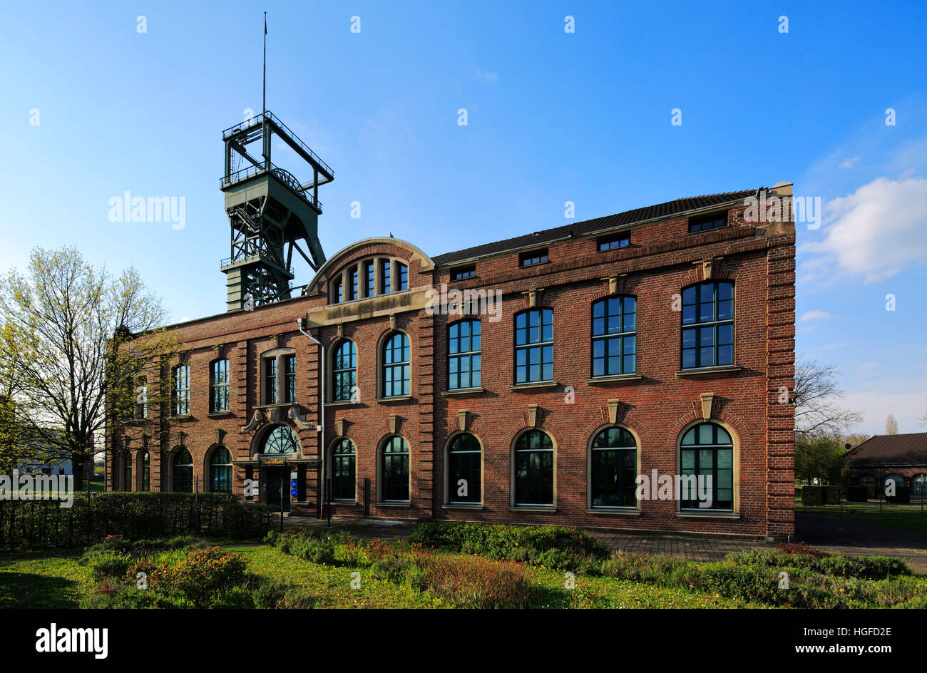 Former coal mine, Osterfeld, in Oberhausen, Ruhr area, North Rhine-Westphalia Stock Photo