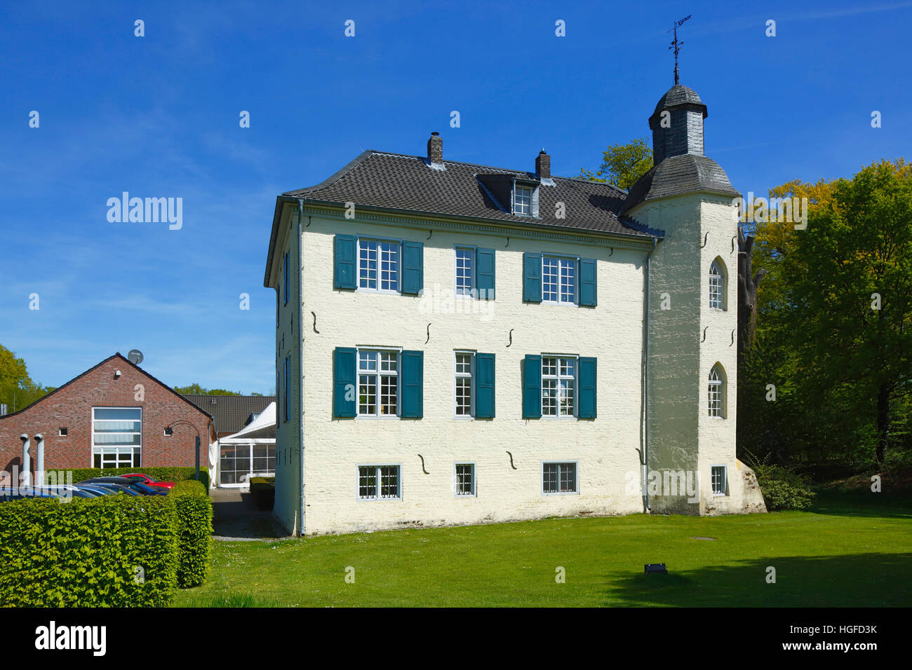 House Bey in Nettetal, Lower Rhine, North Rhine-Westphalia Stock Photo