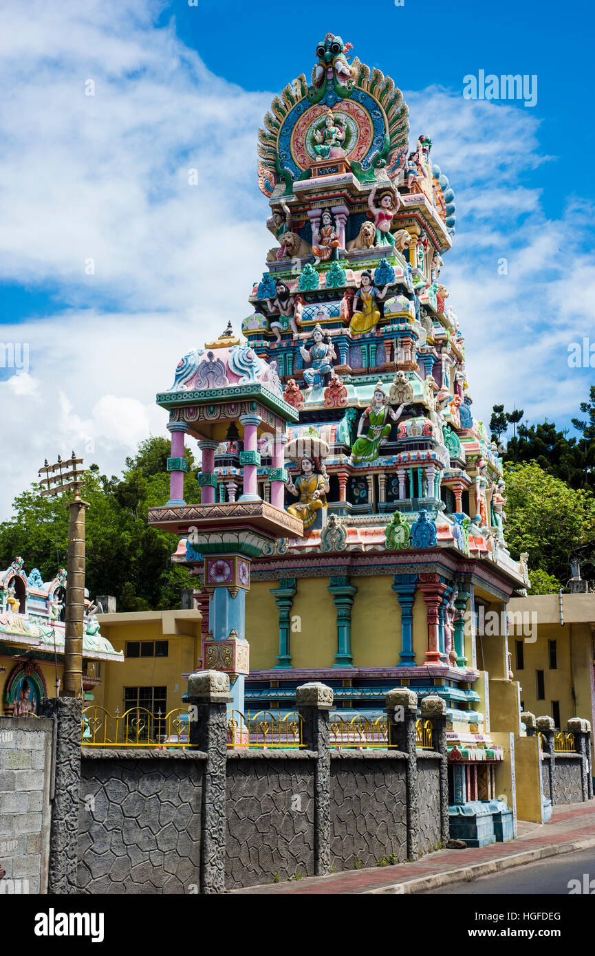 Hindu temple in mauritius hires stock photography and images Alamy