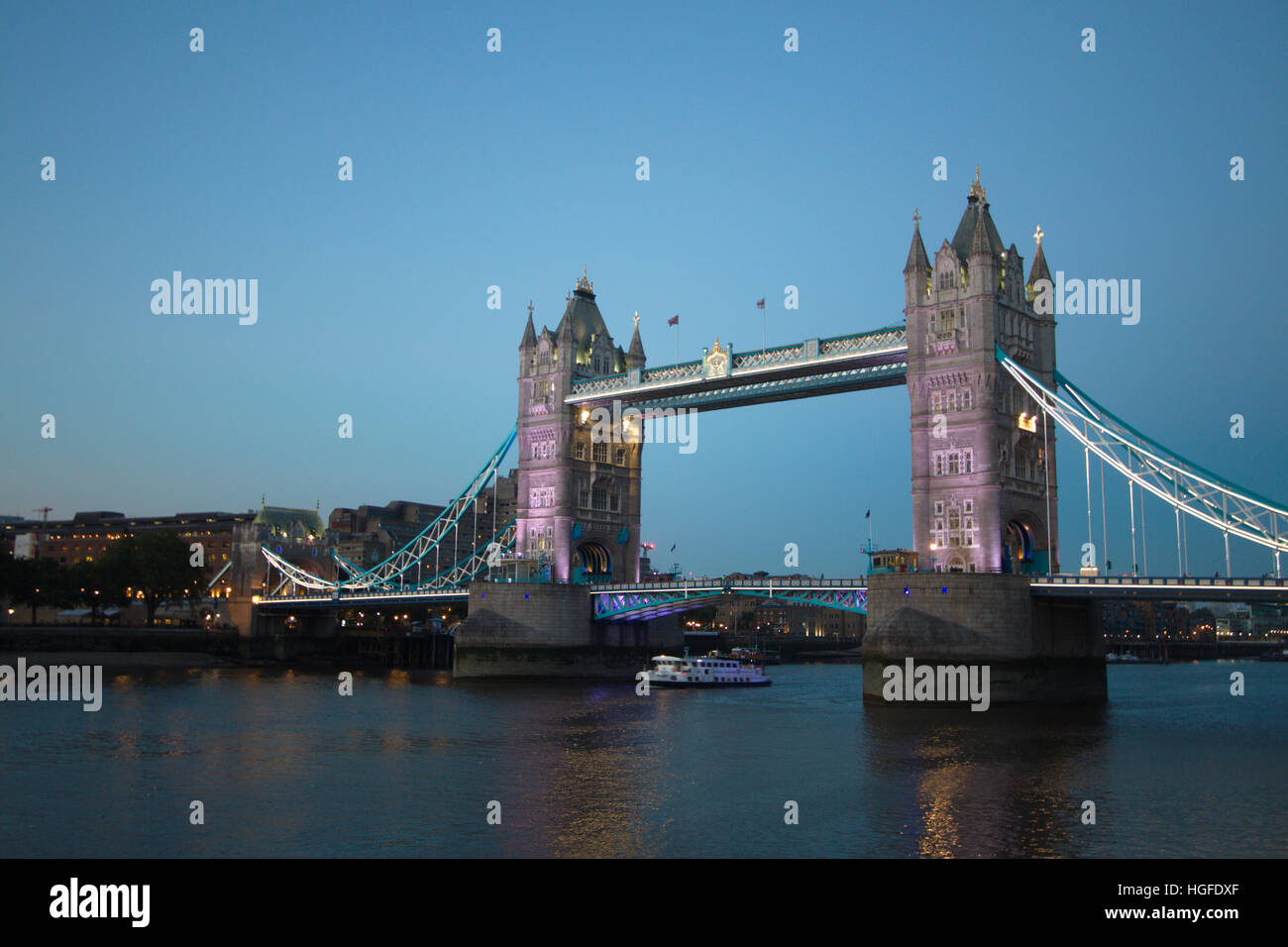 Tower Bridge in London Stock Photo