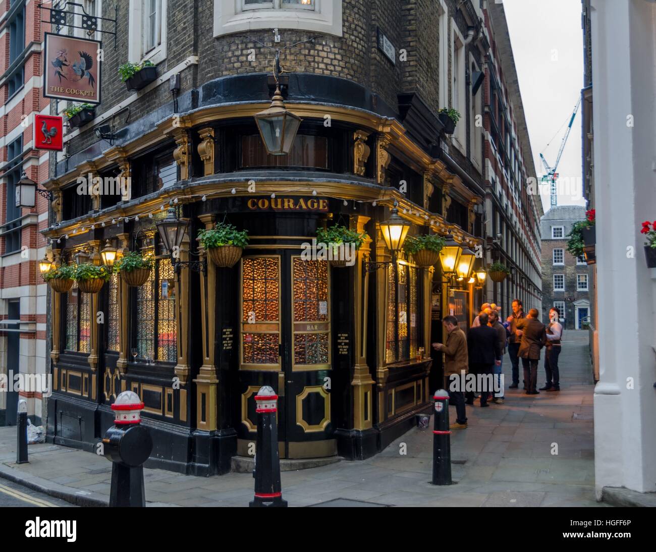 The Cockpit bar London, England Stock Photo