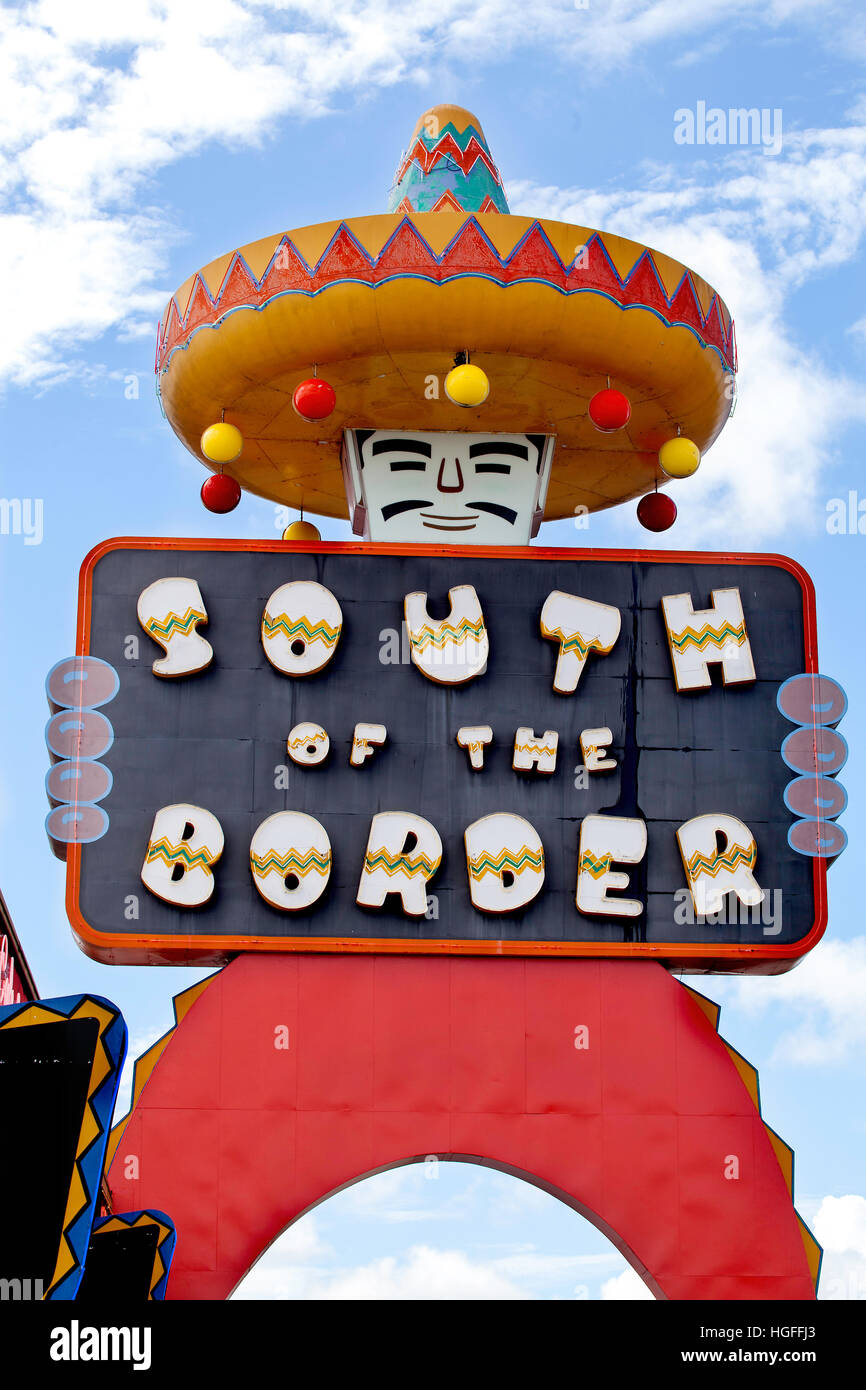 South of the border Stock Photo Alamy