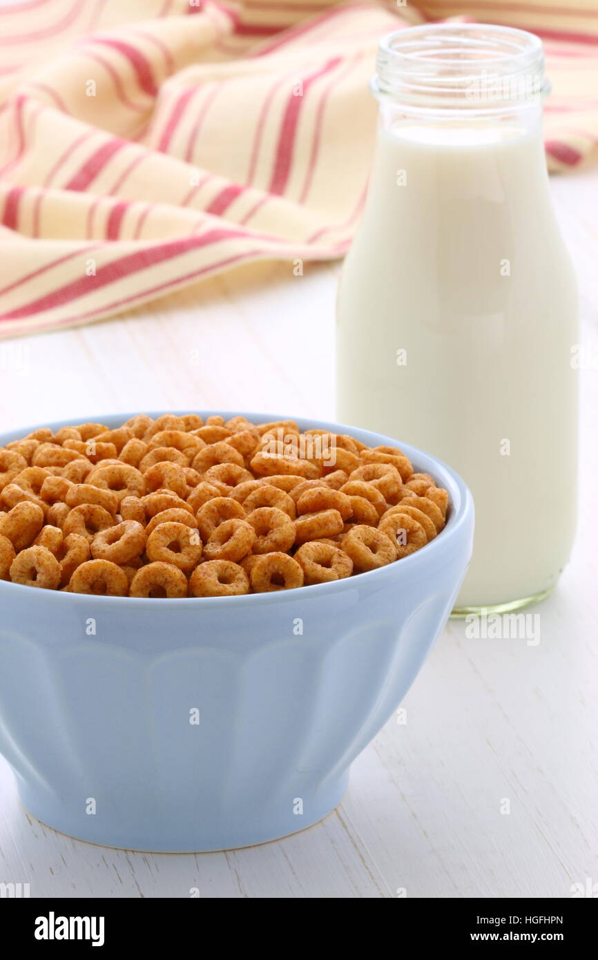 delicious and nutritious cereal milk alamy stock photo