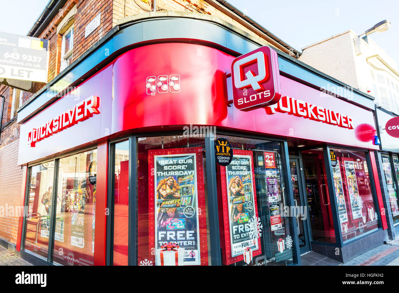 Quicksilver is a British amusement arcade and gambling machine company ...