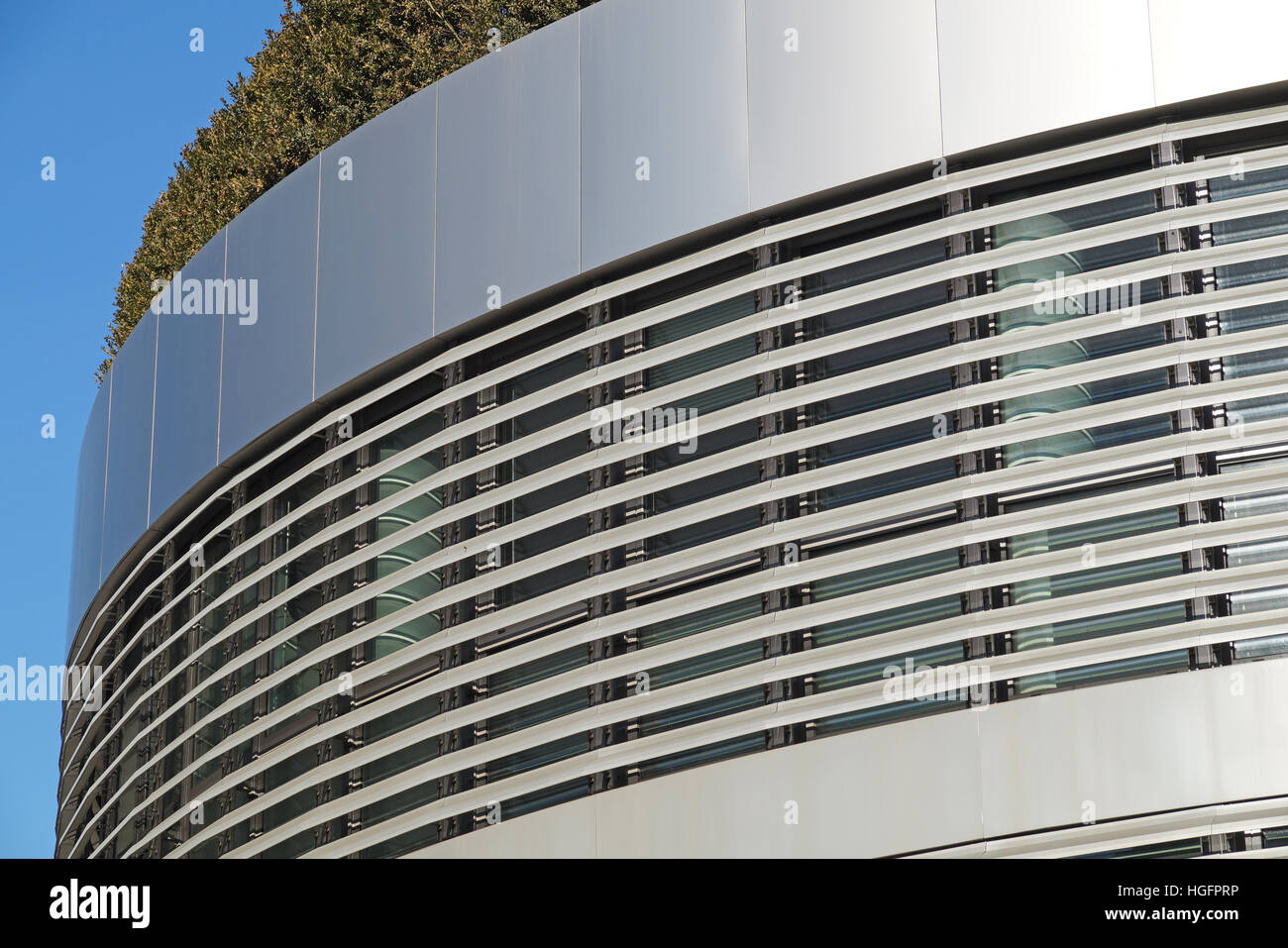 View of Rooftop garden building hi-res stock photography and images - Alamy
