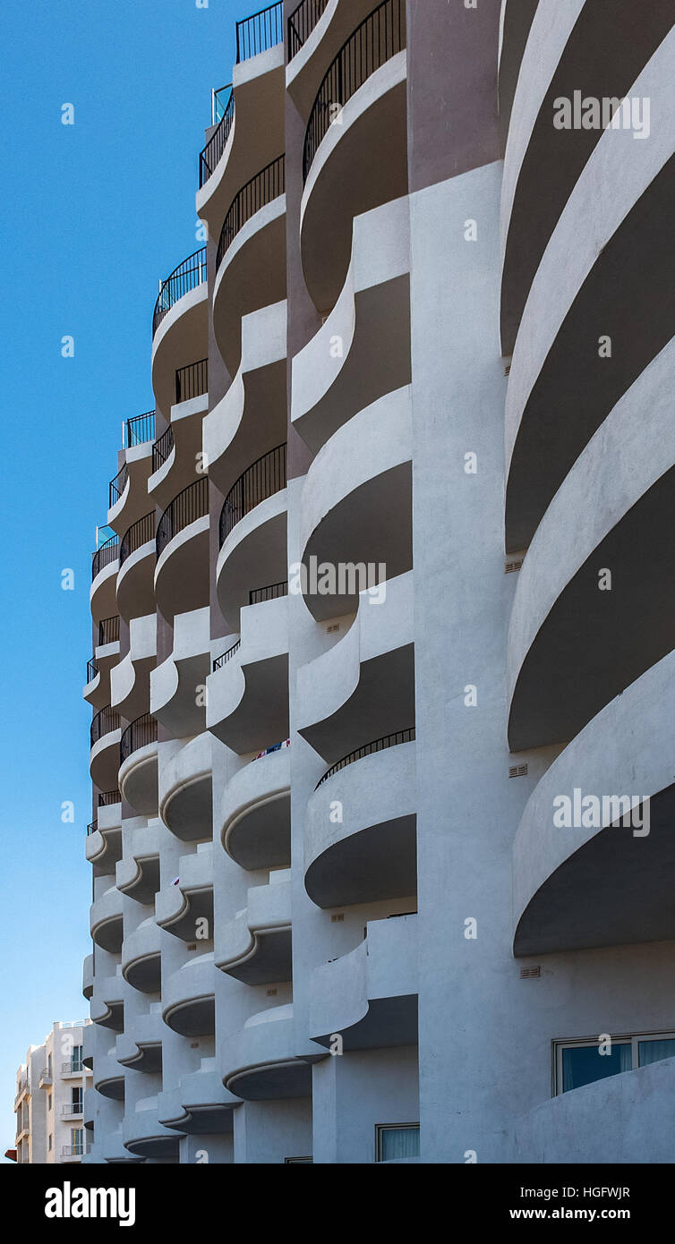 Apartments in Qawra Malta Stock Photo Alamy