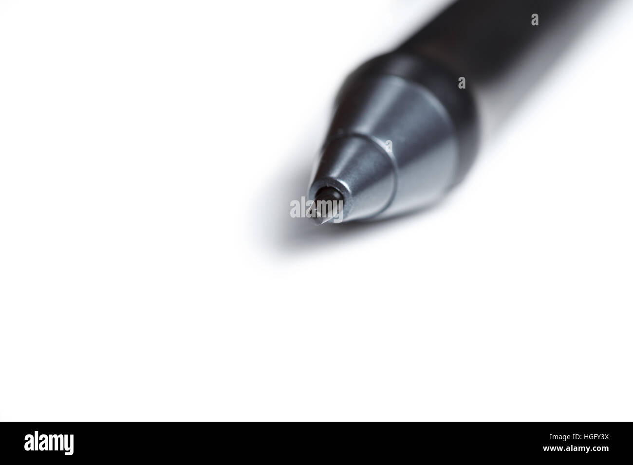 Close up shot of digital pen and nibs with penholder blured in the background Stock Photo Alamy