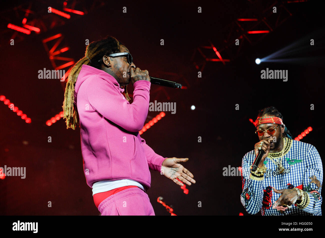 373 Experience Staples Center Concert Presented By Sprite Performances By  Lil Wayne 2 Chainz Tory Lanez A Ap Ferg Fetty Wap Ty Dolla Ign Kodak Black  Photos & High Res Pictures - Getty Images