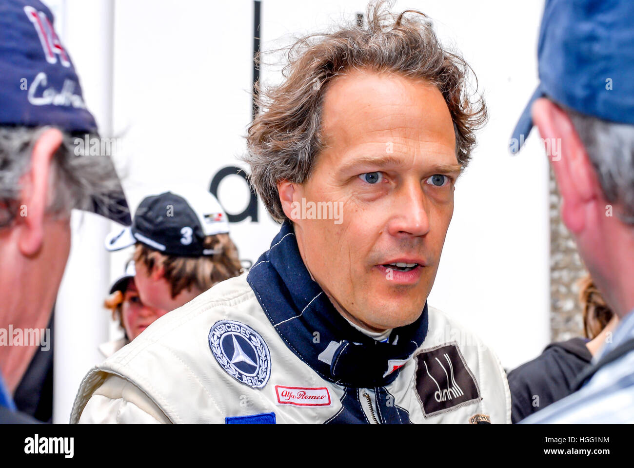 Lord March at Goodwood House Stock Photo Alamy