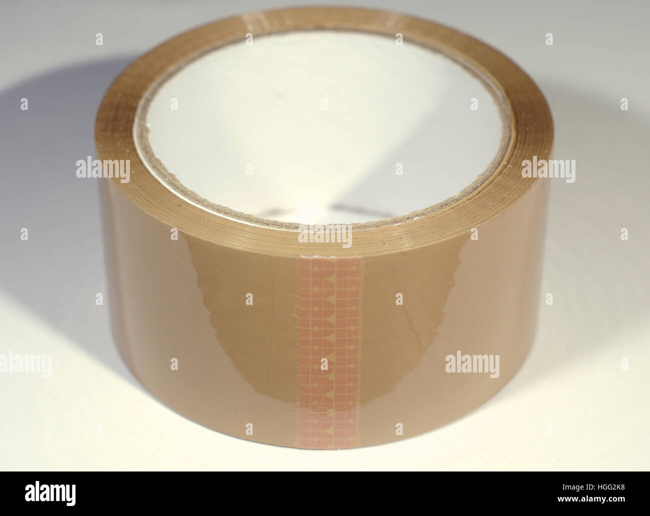 A roll of brown parcel tape Stock Photo Alamy