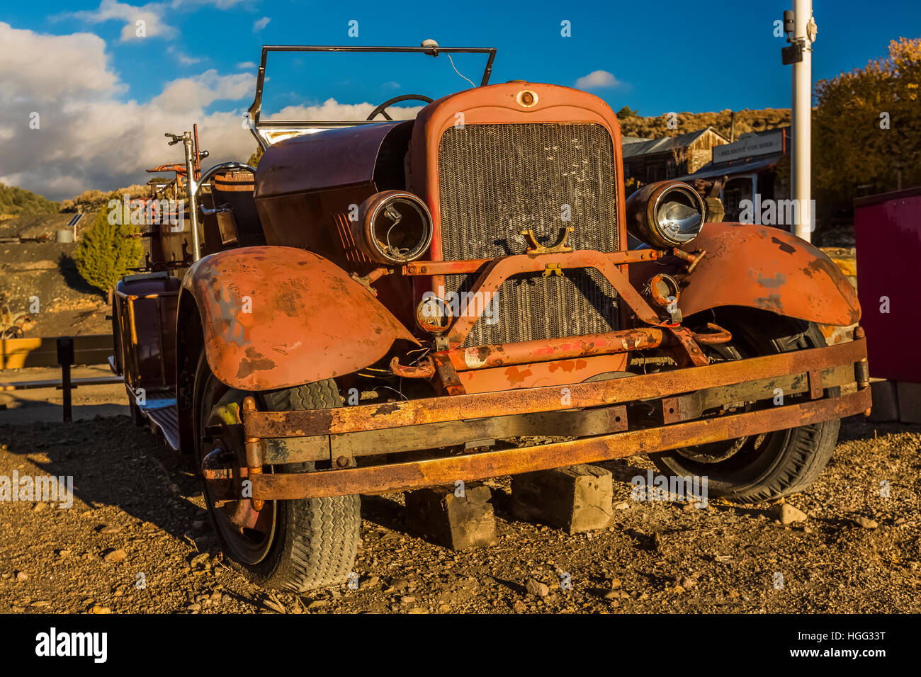 Antique fire engine hi-res stock photography and images - Alamy