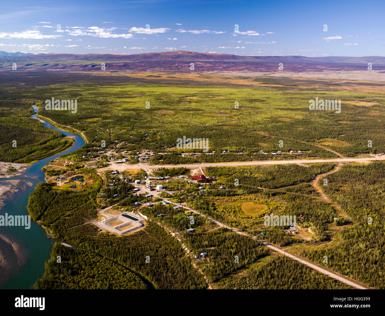 Alaskan native village hires stock photography and images Alamy
