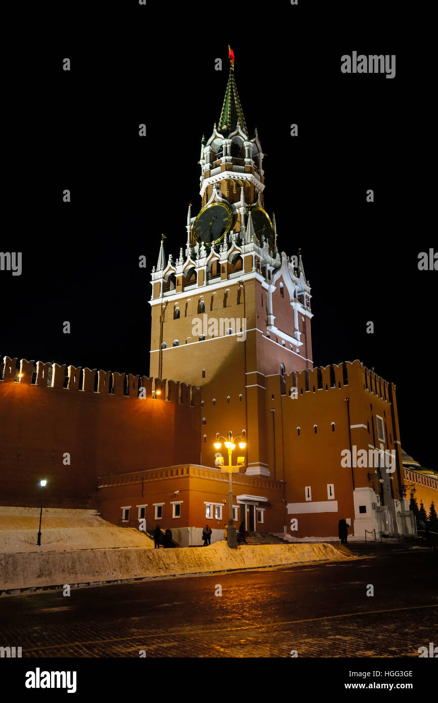 Clock tower moscow russia hi-res stock photography and images - Alamy