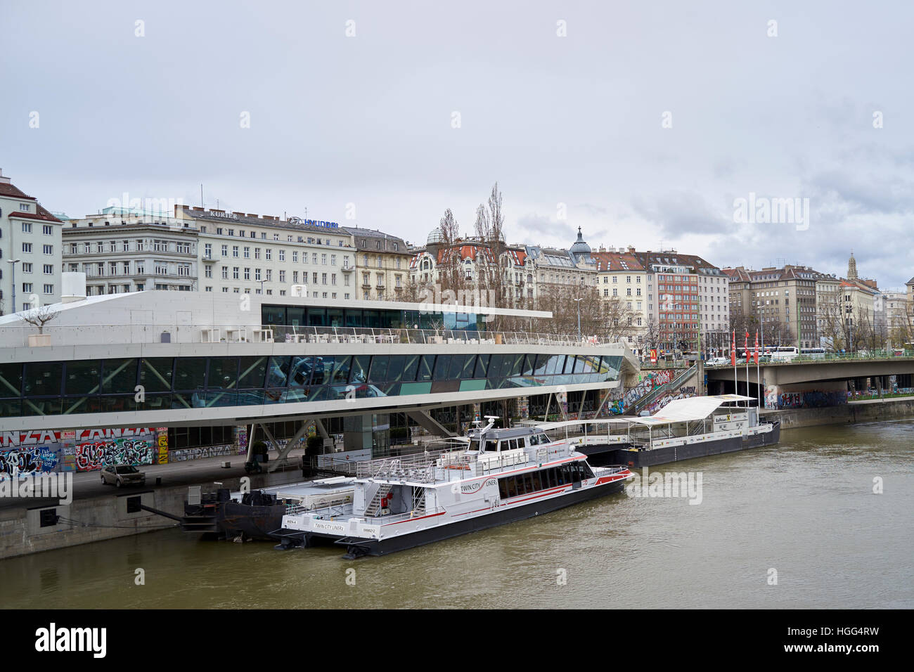Vienna Canal Rides Vienna city tour hi-res stock photography and images - Alamy