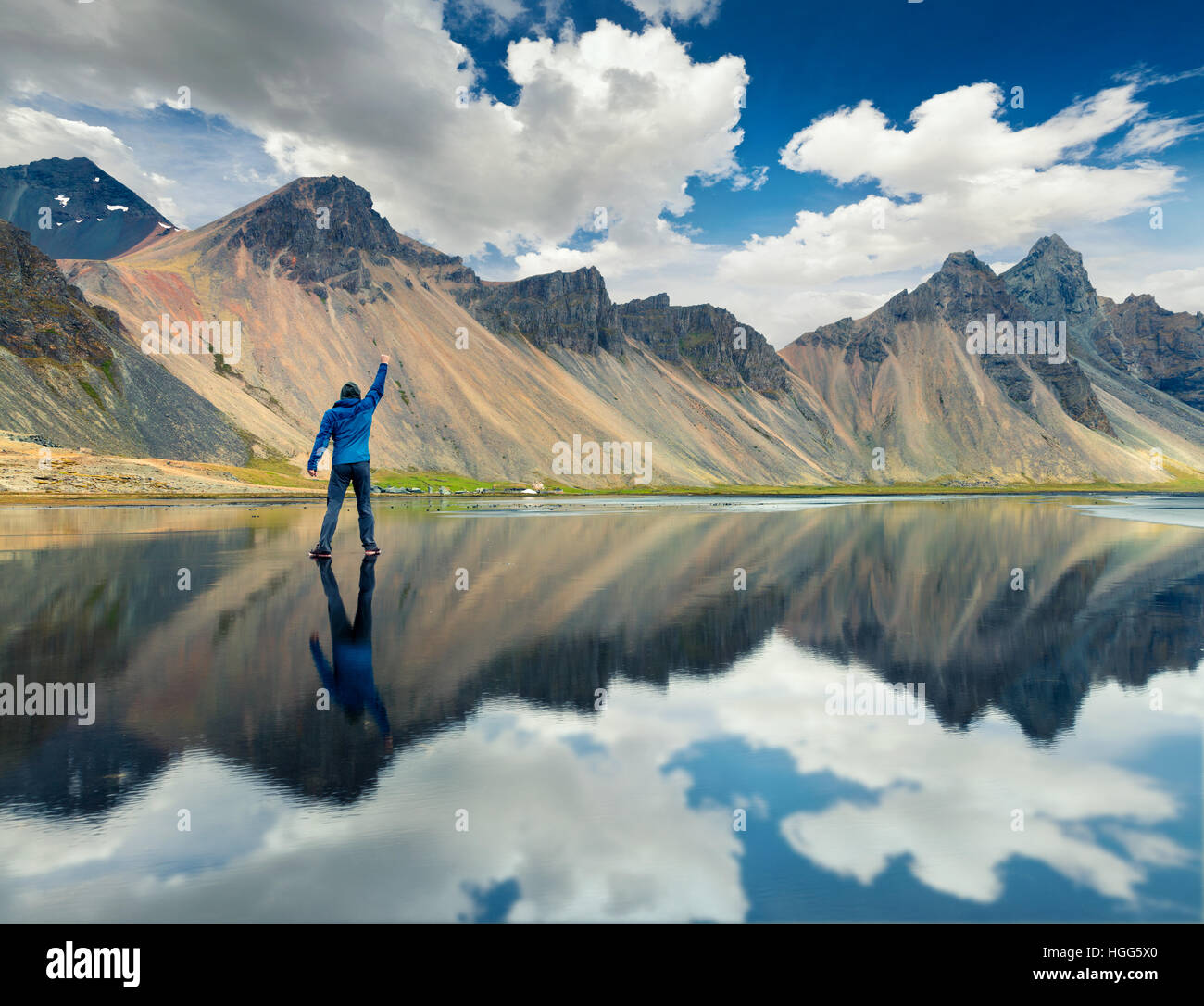 Walking in the Middle of the Lake