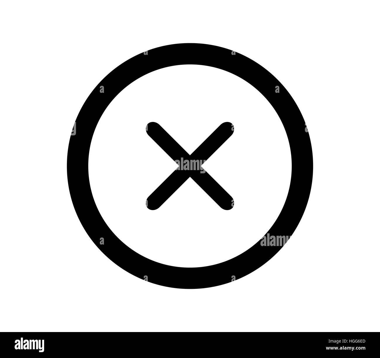 icon close button Stock Photo - Alamy