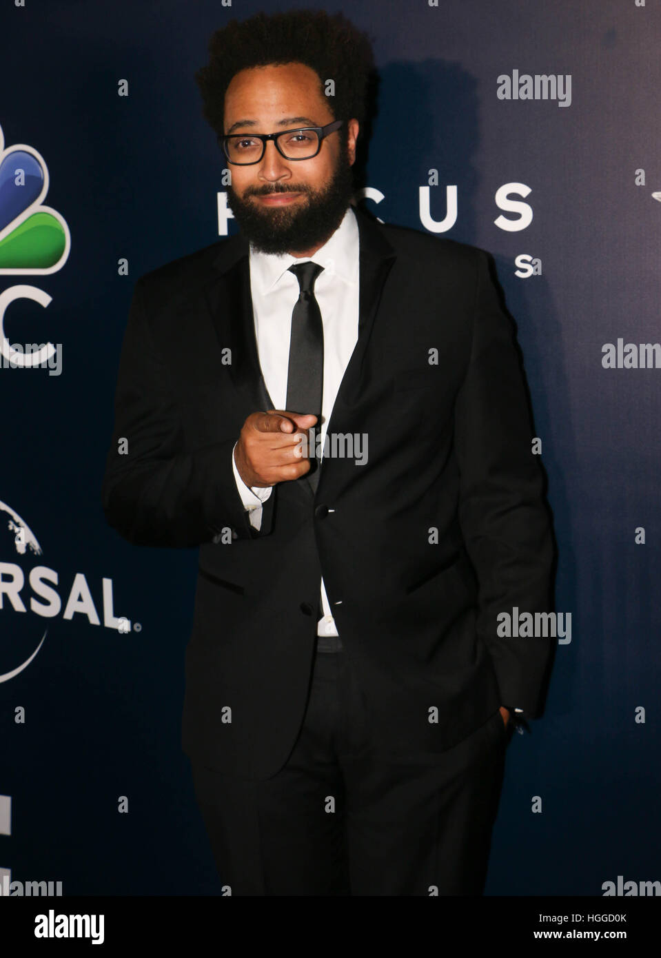 Comedian Riddle Beverly Hills, California, USA. 8th January, 2017. Diallo Riddle Marlon ...