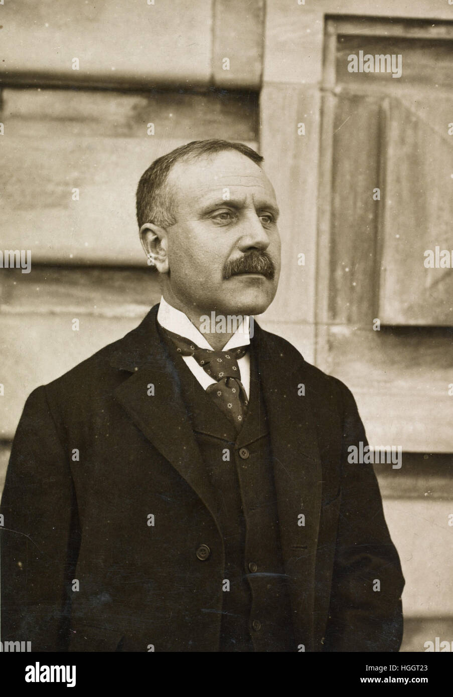 Portrait photograph of William Williams, Commissioner of Immigration at