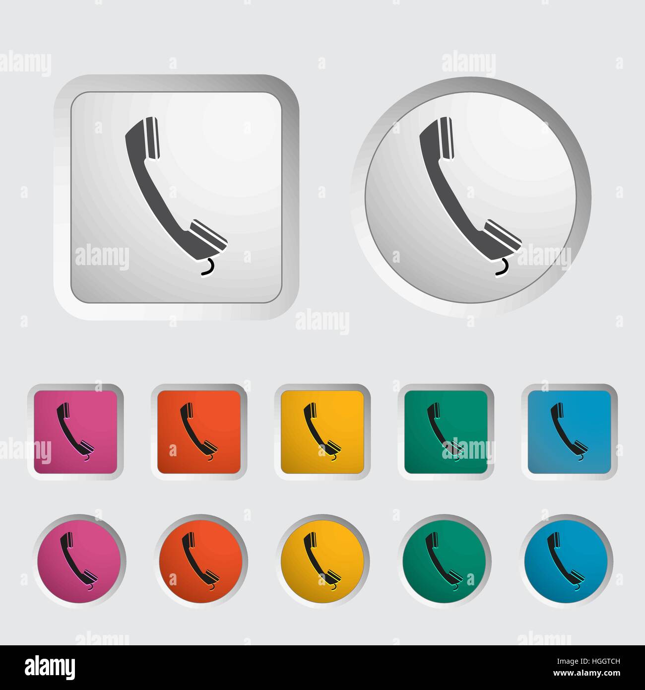 Office phone icon. Vector illustration Stock Vector Image & Art - Alamy