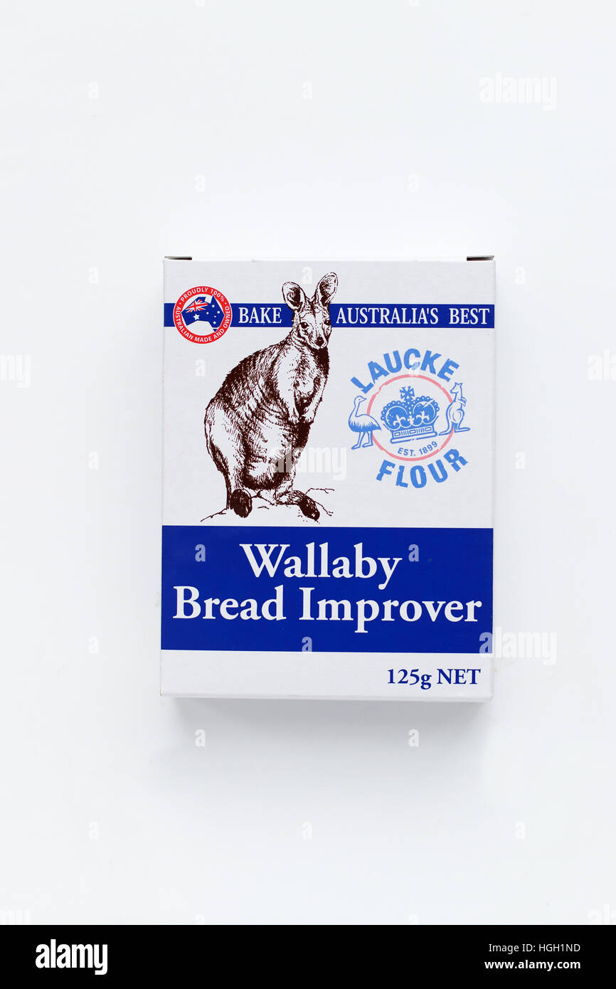 Wallaby Bread Improver Stock Photo Alamy