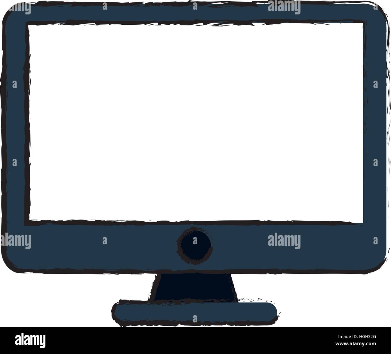 Modern Computer Draw Modern building computer architect Stock Vector Images - Alamy