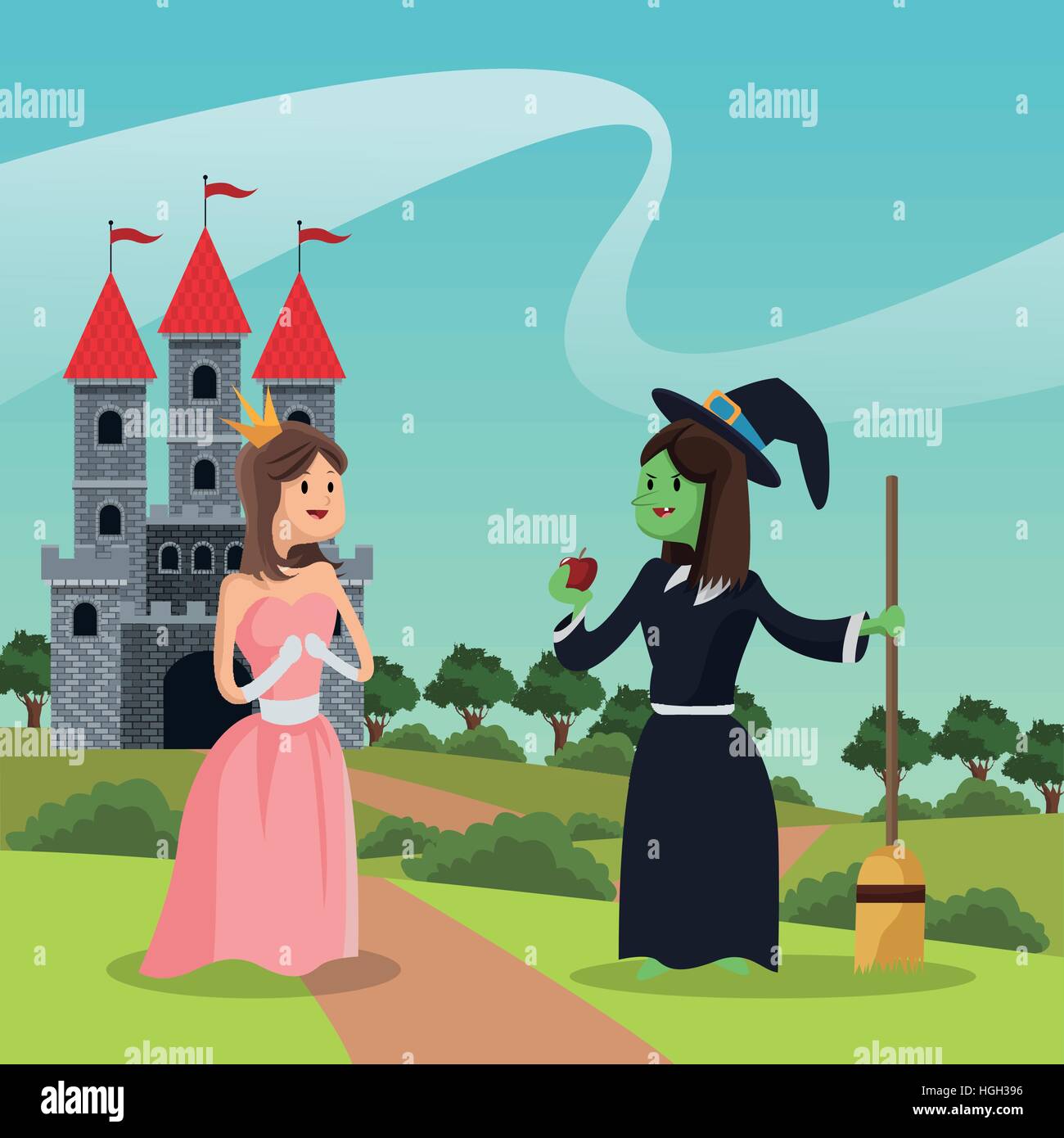 The Princess and the Witch