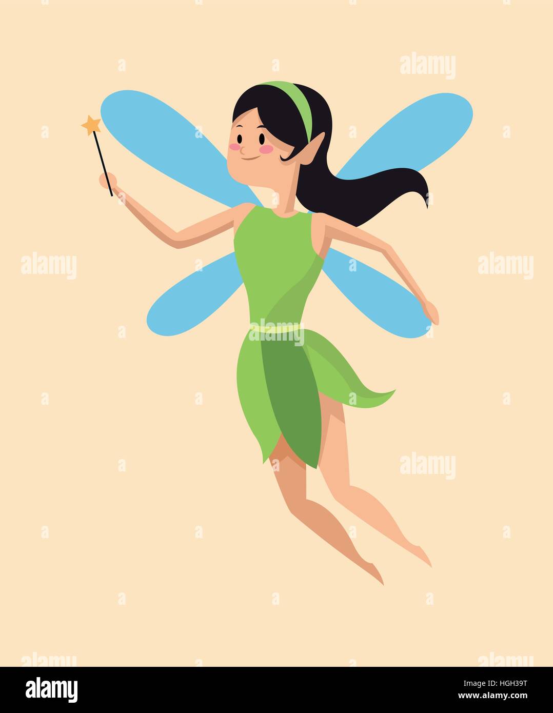 fairy with wand