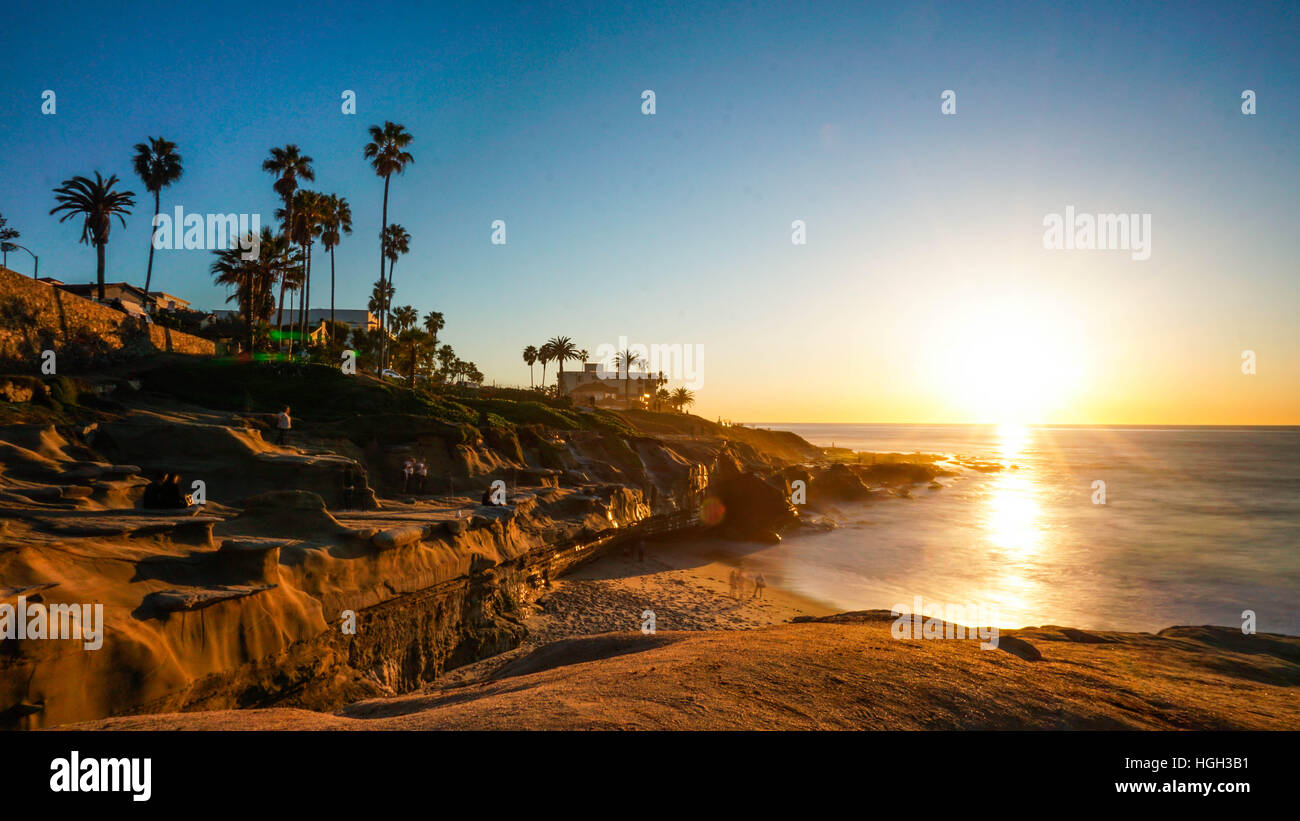 Bird dock, La Jolla, San Diego Stock Photo Alamy