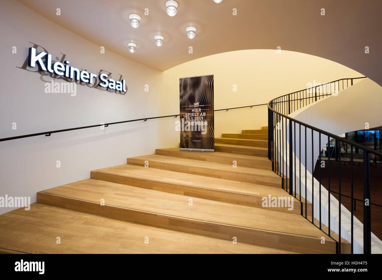 Elbphilharmonie hamburg germany interior staircase hi-res stock ...