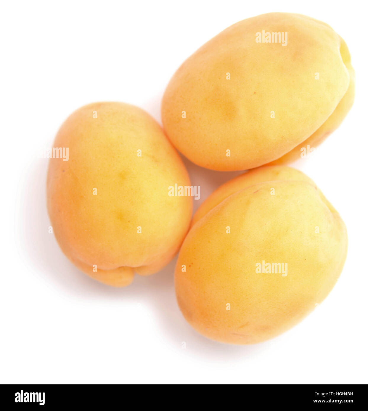 apricots isolated on white background Stock Photo - Alamy