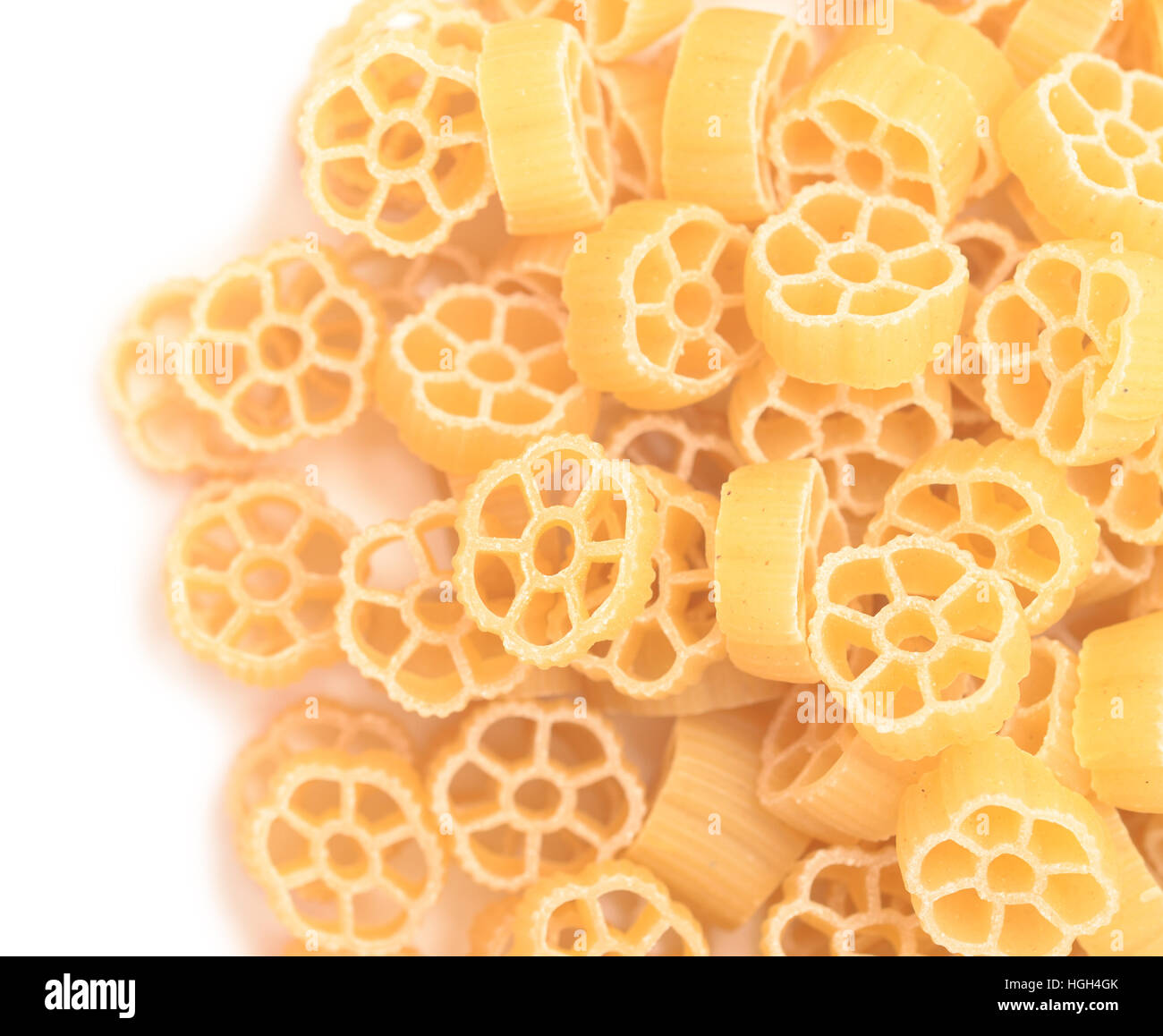pasta isolated on white background Stock Photo - Alamy
