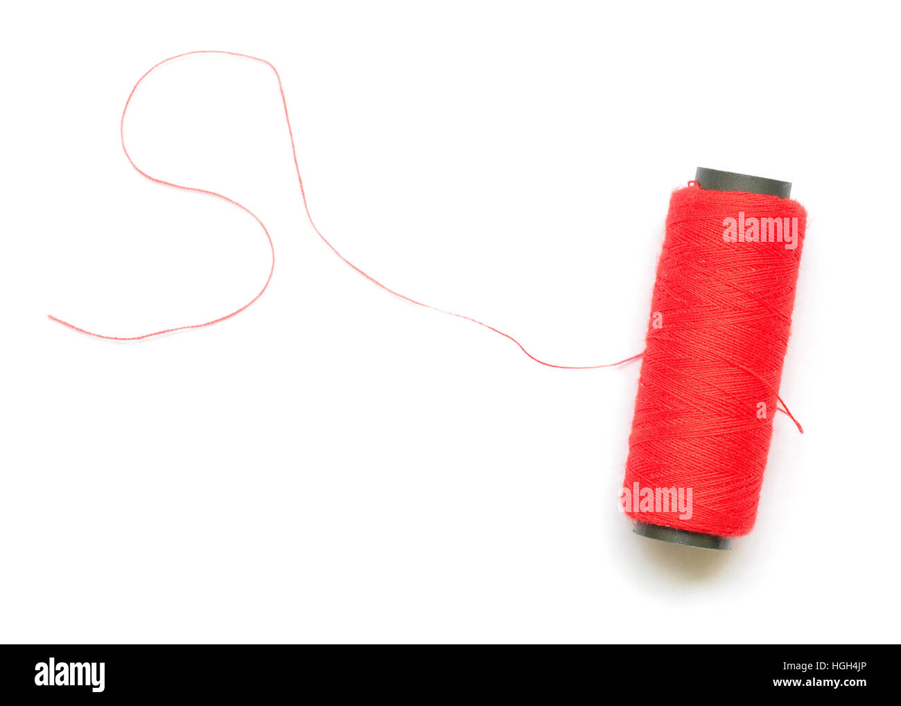 thread isolated on white background Stock Photo - Alamy