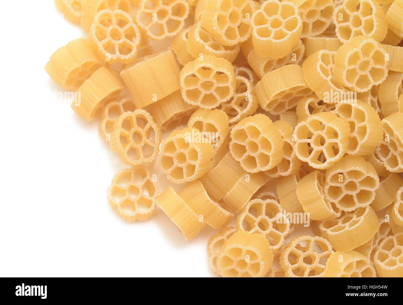 pasta isolated on white background Stock Photo - Alamy