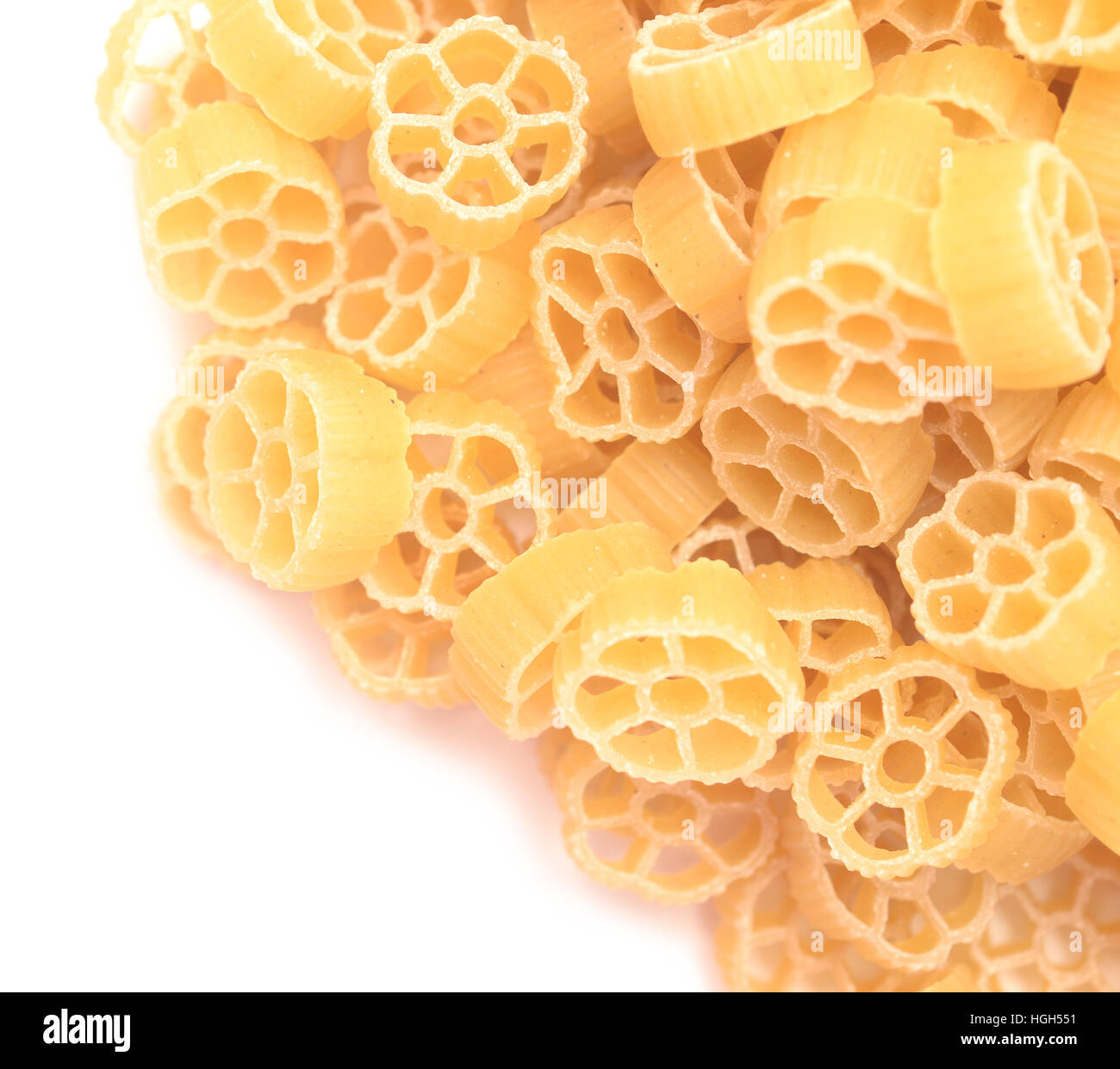 pasta isolated on white background Stock Photo - Alamy