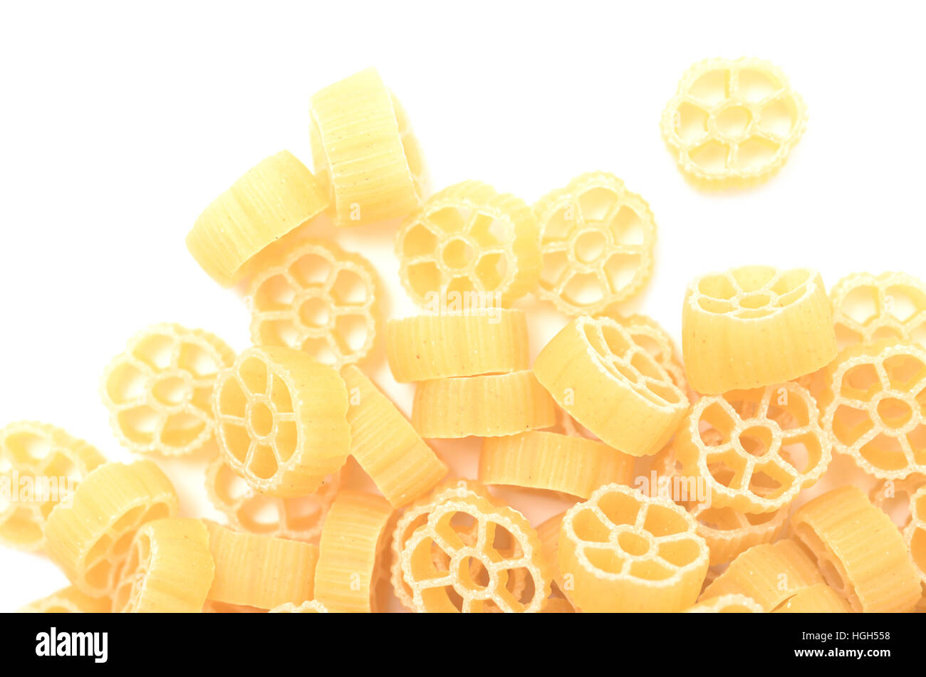 pasta isolated on white background Stock Photo - Alamy