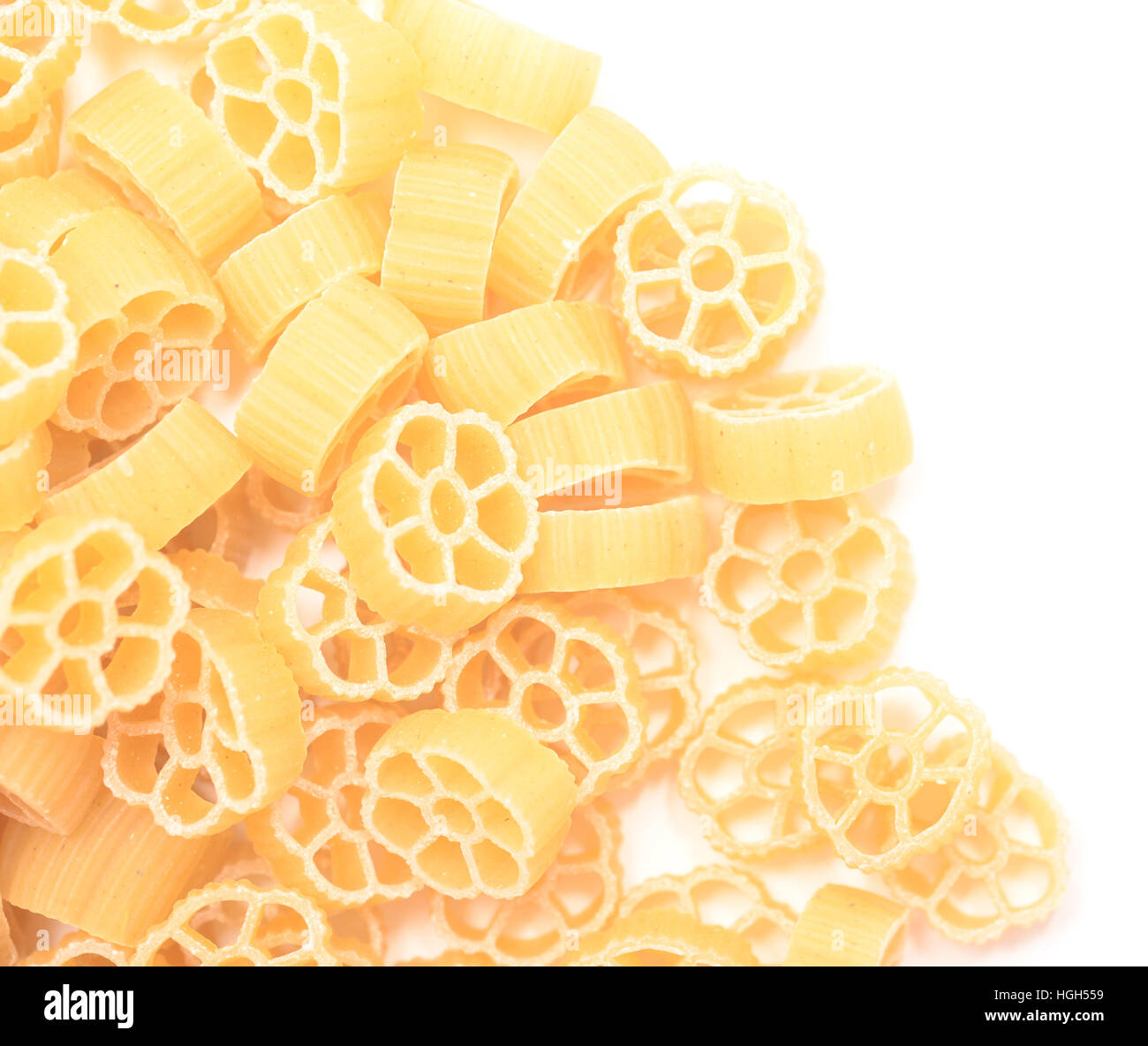 pasta isolated on white background Stock Photo - Alamy