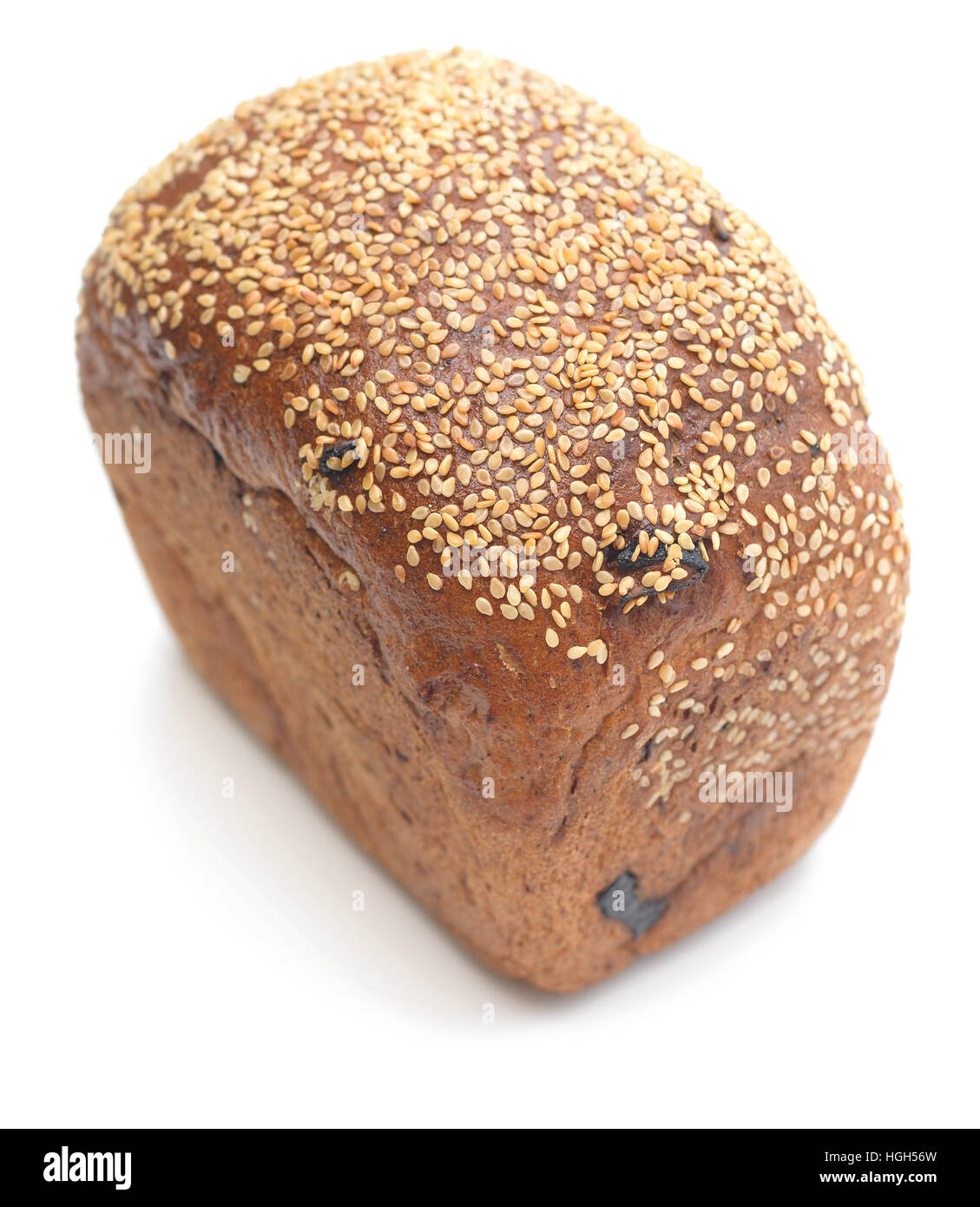 rye bread isolated on white background Stock Photo - Alamy