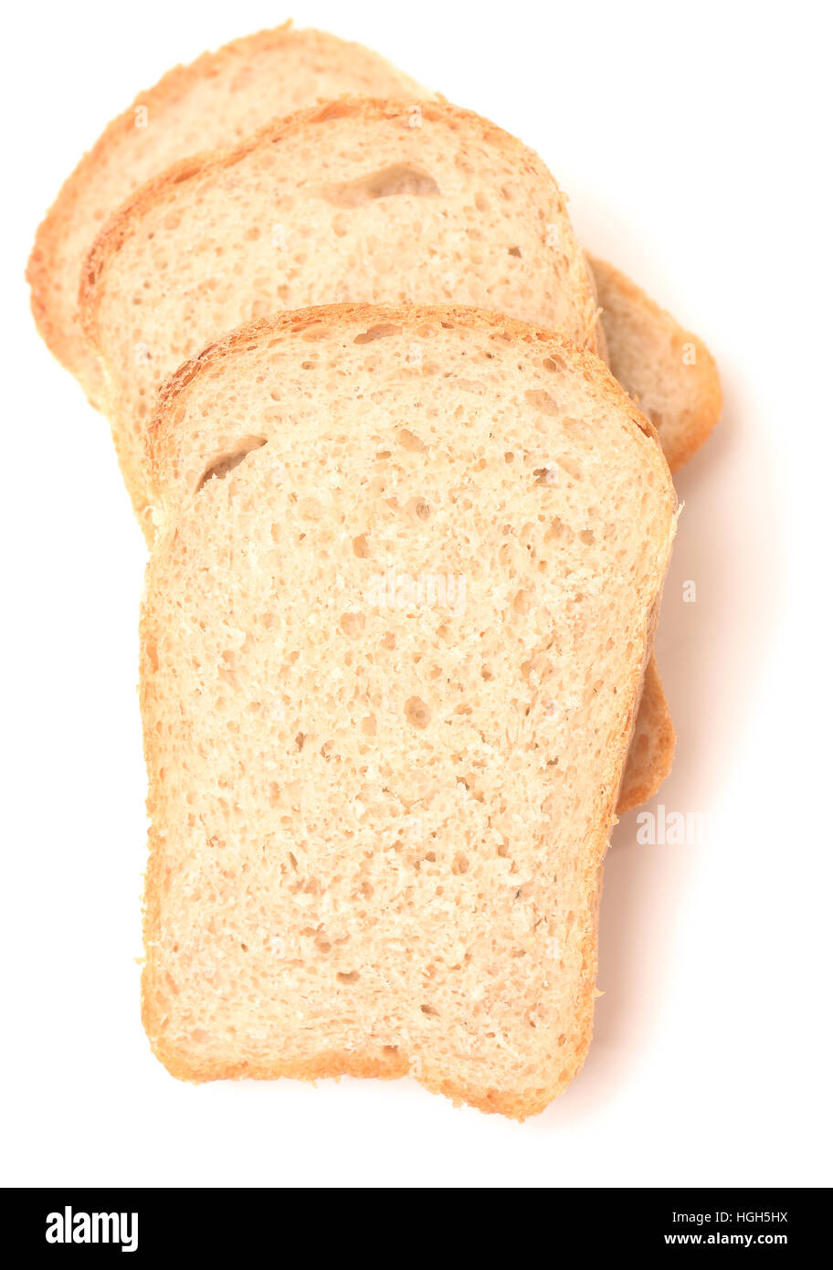 bread isolated on white background Stock Photo - Alamy